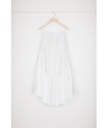 Maxi tiered skirt in organic cotton commande en ligne