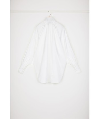 High-neck blouse in organic cotton JUSQU'A -70%! 