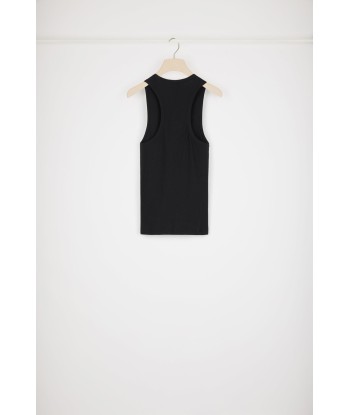 Medallion-embellished tank top in organic cotton vente chaude votre 