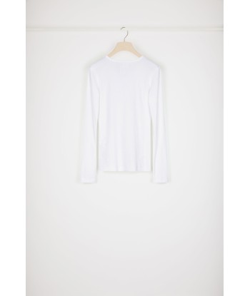 Medallion-embellished top in organic cotton commande en ligne