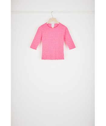 Smock top in organic cotton en linge