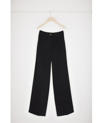 Iconic long trousers in organic cotton gabardine Les magasins à Paris