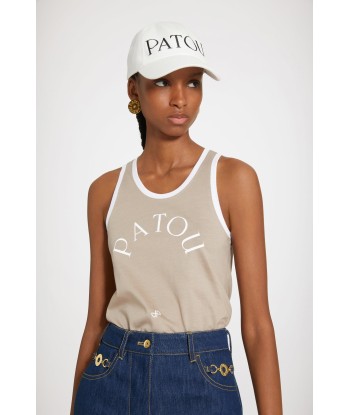 Patou ringer tank top in organic cotton la livraison gratuite