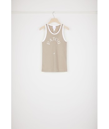 Patou ringer tank top in organic cotton la livraison gratuite