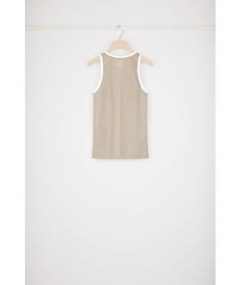 Patou ringer tank top in organic cotton la livraison gratuite