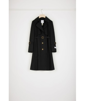 Trench coat in organic cotton gabardine sur le site 