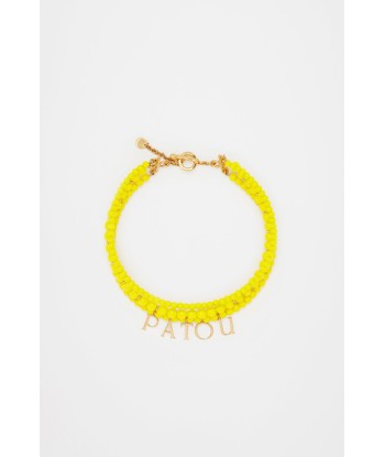 Patou coloured glass-bead necklace prix