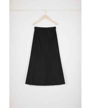 Pocket midi skirt in organic cotton prix