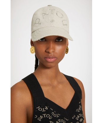 Patou cap in organic cotton jacquard les ctes