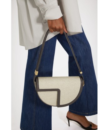 Le Patou bag in organic cotton jacquard and leather shop