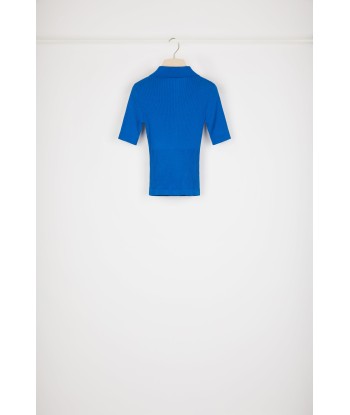 Knit polo shirt in organic cotton des créatures d'habitude