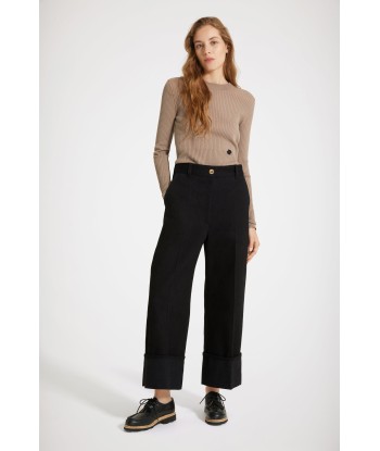 Iconic trousers in organic cotton denim en stock