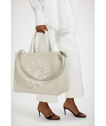 Patou canvas tote in organic cotton jacquard 2024