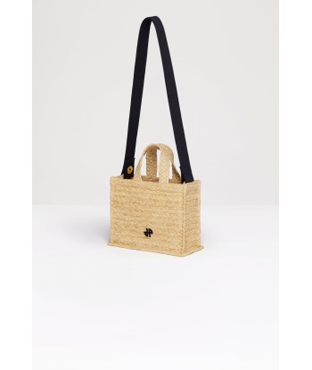 Small JP tote in raffia la chaussure