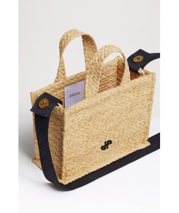 Small JP tote in raffia la chaussure