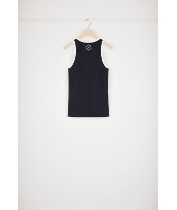 Patou ringer tank top in organic cotton plus qu'un jeu 