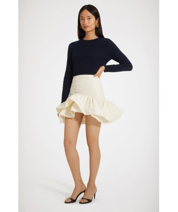 Bloom mini skirt in recycled faille 2024