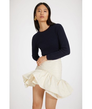 Bloom mini skirt in recycled faille 2024