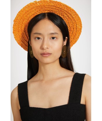 JP boater hat in raffia une grave pollution 