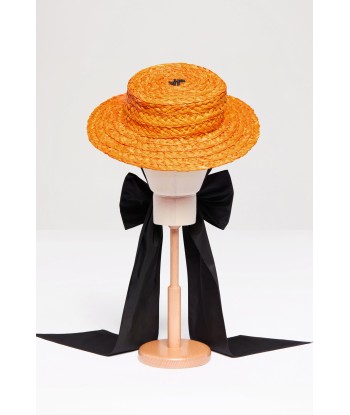 JP boater hat in raffia une grave pollution 