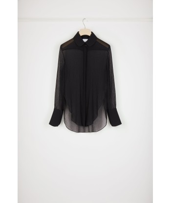 Sheer shirt in organic cotton livraison et retour toujours gratuits