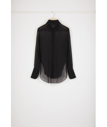 Sheer shirt in organic cotton livraison et retour toujours gratuits