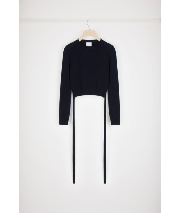 Open-back jumper in wool and cashmere acheter en ligne