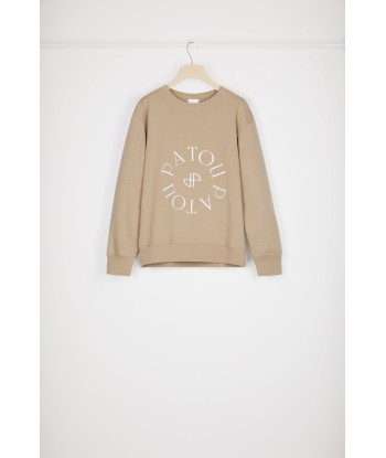 Medallion logo sweatshirt in organic cotton les ctes