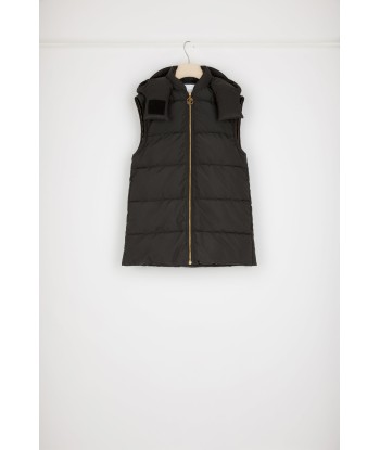 Puffer coat with detachable sleeves in recycled polyester Comparez plus de prix