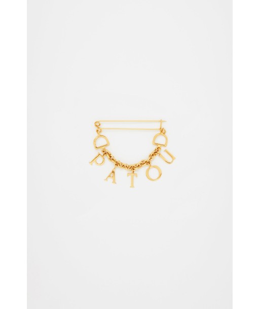 Patou brooch in gold-plated brass 50-70% off 