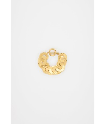 Coin bracelet in gold-plated brass Profitez des Offres !