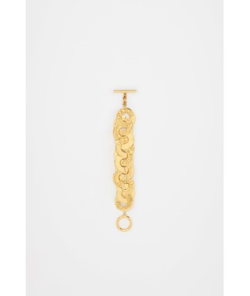 Coin bracelet in gold-plated brass Profitez des Offres !