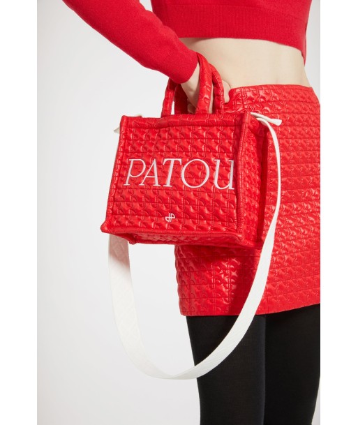 Small Patou tote in eco-friendly quilted nylon Profitez des Offres !