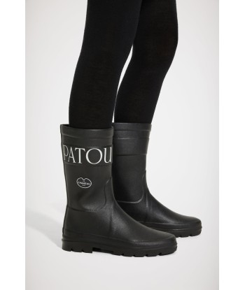 Patou x Le Chameau mid-calf rubber boots la chaussure