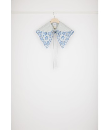 Embroidered collar in organic cotton meilleur choix