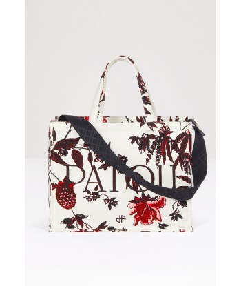 Large Patou tote in printed organic cotton du meilleur 