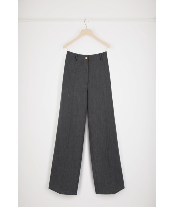 Iconic long trousers in technical wool twill pour bénéficier 