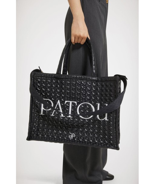 Large Patou tote in eco-friendly quilted nylon Les magasins à Paris