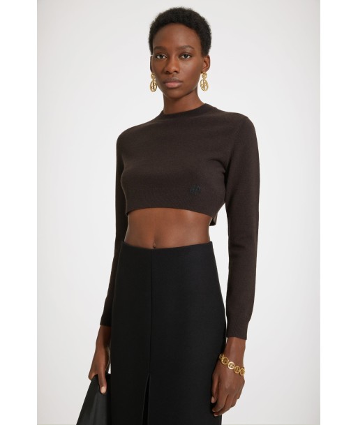 Cropped jumper in sustainable wool and cashmere 2 - 3 jours ouvrés.