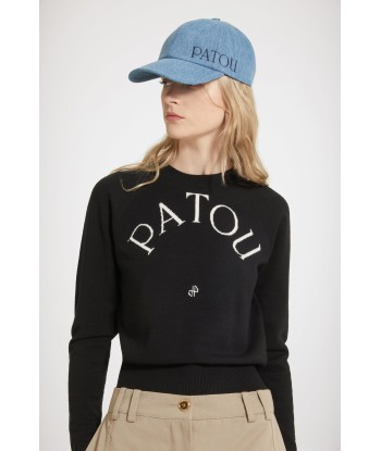 Patou cap in organic cotton denim Economisez 