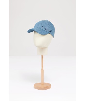 Patou cap in organic cotton denim Economisez 