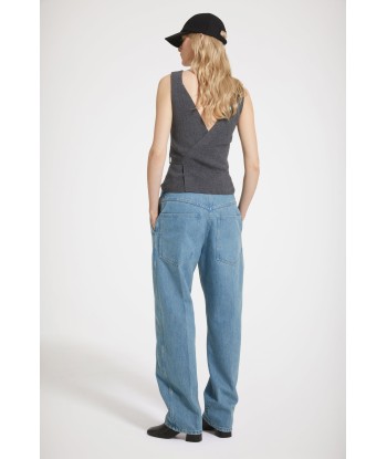 Cargo trousers in organic cotton denim outlet