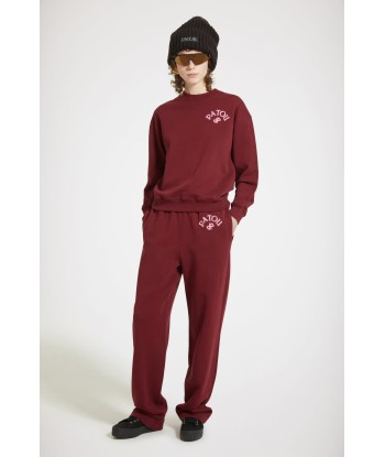 Bouclette embroidery tracksuit trousers in organic cotton Faites des économies