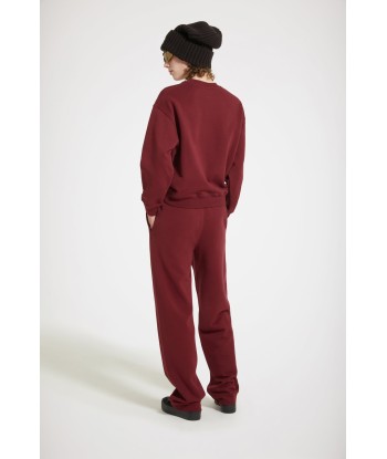 Bouclette embroidery tracksuit trousers in organic cotton Faites des économies