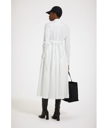 Midi shirt dress in organic cotton Paris Déstockage Promo