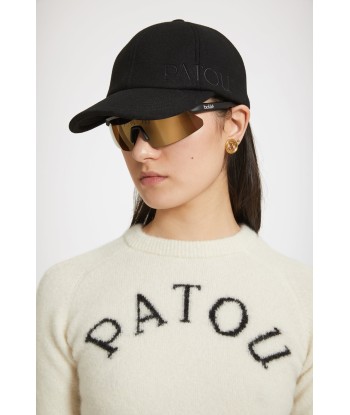 Patou jacquard top in sustainable alpaca blend de l' environnement