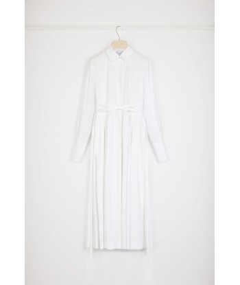 Midi shirt dress in organic cotton Paris Déstockage Promo