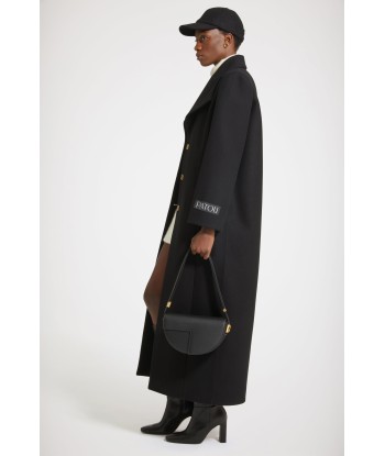 Long tailored coat in wool-blend felt Par le système avancé 