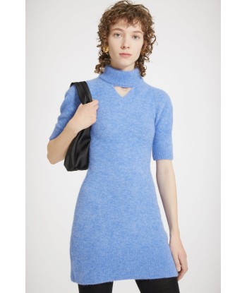 Cut-out mini dress in sustainable alpaca blend plus qu'un jeu 