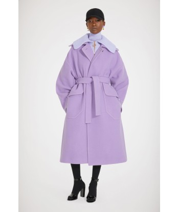 Maxi coat in double-faced wool acheter en ligne